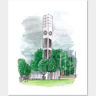 Palmerston North Clocktower Posters and Art